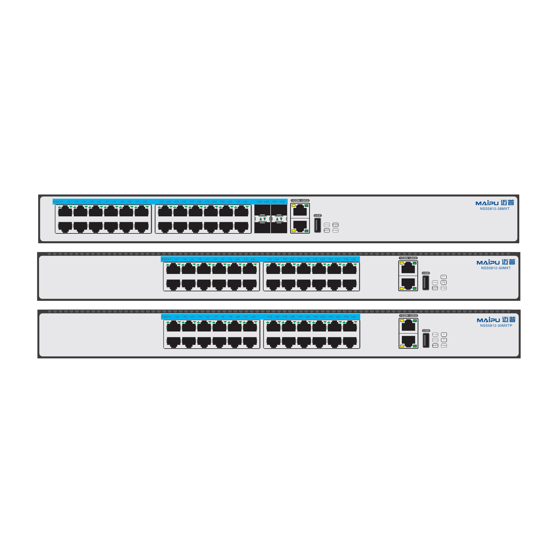 NSS5812系列 信创万兆多速率交换机