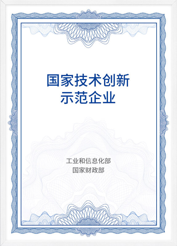 国家技术创新示范企业